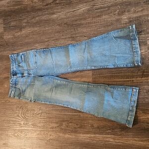 American Eagle highest rise flar jeans